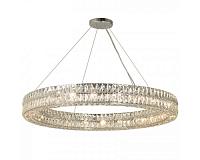 newport 10120 10124+18/s , подвесной светильник, chrome clear crystal d95*h11 cm g9 22*40w, доставка по Казахстану 