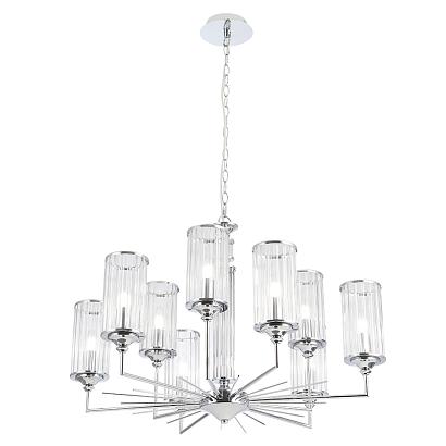 люстры люстра crystal lux gloria sp9 chrome crystal lux 1911/309, доставка по Казахстану 