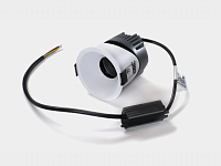 RC-D84-12-WH-WW65, светильник встраиваемый, 12Вт, белый, IP65, 55 гр, 3000К, D84, поворотный, доставка по Казахстану 