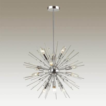 подвесная люстра odeon light kadrilia 4828/12, доставка по Казахстану 