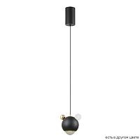 светильник подвесной crystal lux amigo sp led black crystal lux 1082/201, доставка по Казахстану 