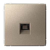 Розетка компьютерная  ArtGallery RJ45 кат.5E механизм. ШАПМАНЬ . SE GAL000583 