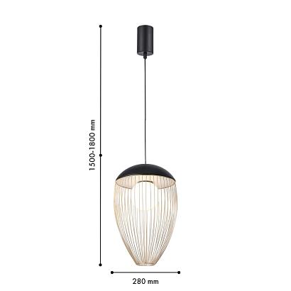 люстры подвесной светильник core 4241-1p, доставка по Казахстану 