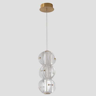 светильник подвесной crystal lux rich sp12w led crystal lux 3970/212, доставка по Казахстану 