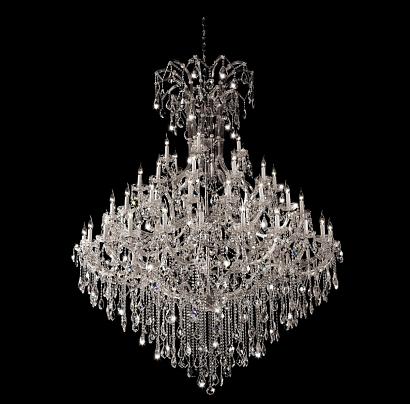 люстра crystal lux diva sp60 chrome crystal lux 1591/360, доставка по Казахстану 