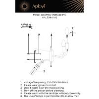 APL.338.01.02 Бра настенное Aployt Evlalia