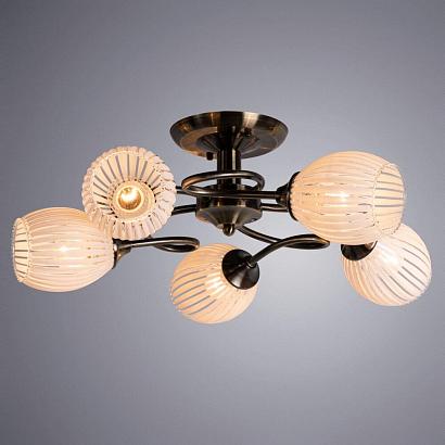 люстры потолочная люстра arte lamp arya a2941pl-5ab, доставка по Казахстану 