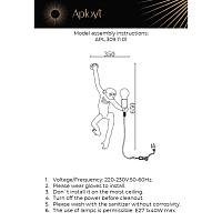 APL.309.11.01 Бра настенное Aployt Magali