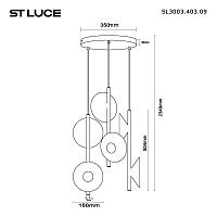 Дополнительная картинка SL3003.403.09 Светильник подвесной ST-Luce