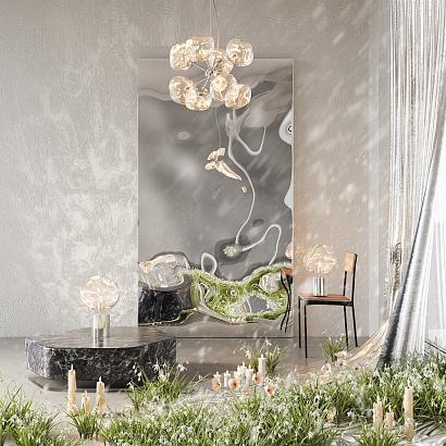 подвесной светильник freya fr5378pl-08sm, доставка по Казахстану 