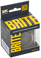 BRITE Светорег. пов-наж. 600Вт СС10-1-0-БрТБ бр. IEK 