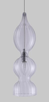 светильник подвесной crystal lux iris sp1 b transparent crystal lux 2075/201, доставка по Казахстану 