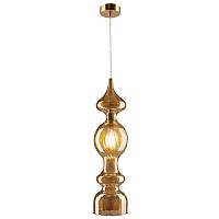 Дополнительная картинка Светильник подвесной Crystal Lux IRIS SP1 A AMBER Crystal Lux 2070/201