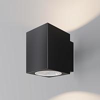 Уличный настенный светильник Outdoor O507WL-L10B3K Block