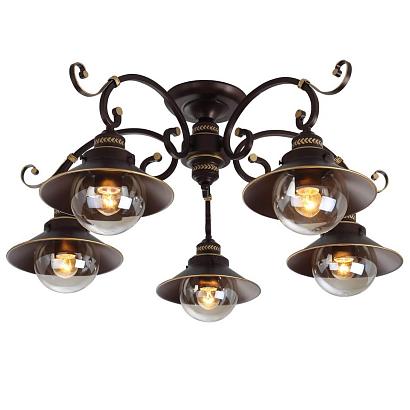 Потолочные Потолочный светильник Arte Lamp 7 A4577PL-5CK, доставка по Казахстану 