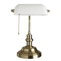 Дополнительная картинка Настольная лампа Arte Lamp Banker A2493LT-1AB