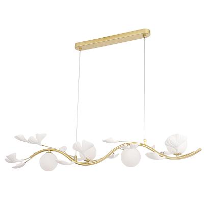 люстры светильник подвесной crystal lux colibri sp4 gold crystal lux 0141/204, доставка по Казахстану 