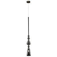 светильник подвесной crystal lux lux new sp1 b smoke crystal lux 2260/211, доставка по Казахстану 
