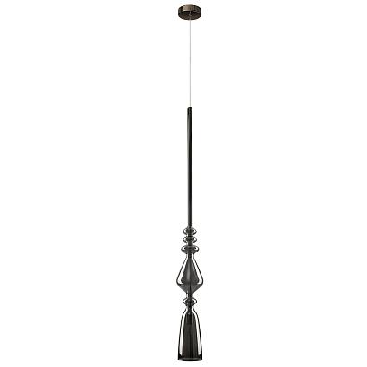 светильник подвесной crystal lux lux new sp1 b smoke crystal lux 2260/211, доставка по Казахстану 
