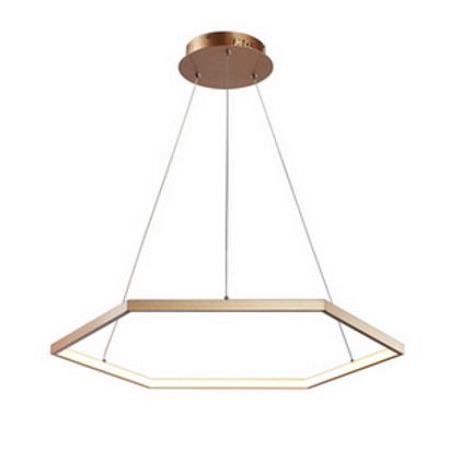 люстры подвесной светодиодный светильник favourite hexagon 2103-6p, доставка по Казахстану 