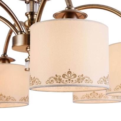 Потолочные Потолочная люстра Freya Ksenia FR2539CL-06BS, доставка по Казахстану 