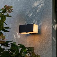 Настенный уличный светильник Arte Lamp BELGRADE A5193AL-2BK светильники