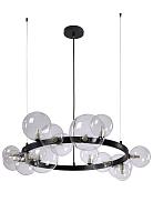 люстра crystal lux agata sp15 v2 black/transparente crystal lux 0032/315, доставка по Казахстану 