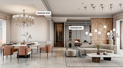 люстра crystal lux princess sp30 crystal lux 2760/330, доставка по Казахстану 