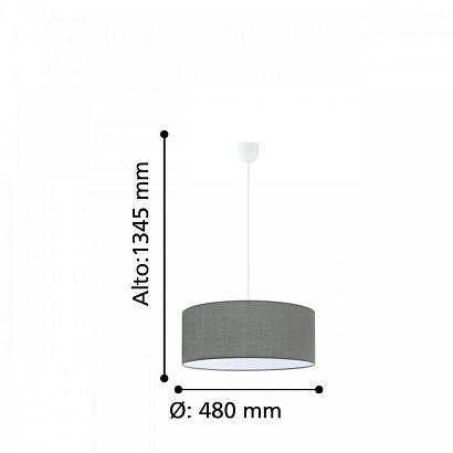 79067 светильник подвесной sitia,  led 3*60w ?480 пластик, белый,предназначен для использования с св, доставка по Казахстану 
