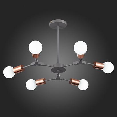 купить Потолочная люстра Evoluce Palare SLE106403-06 в Алматы, svet.kz, доставка по Казахстану 