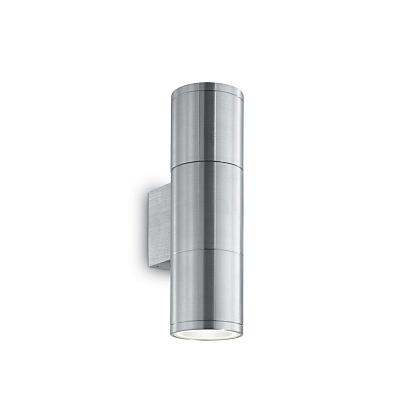 С 1 плафоном на стену Бра GUN AP2 SMALL ALLUMINIO 33013, доставка по Казахстану 
