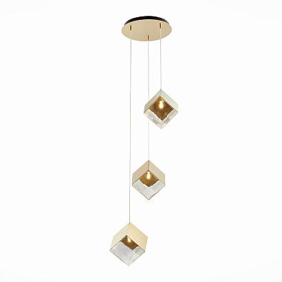 люстры подвесная люстра st luce riello sl1182.203.03, доставка по Казахстану 