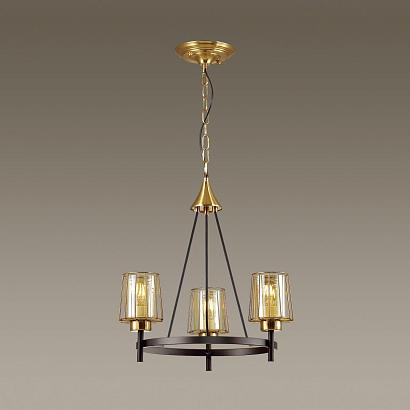 подвесная люстра odeon light dogana 4656/3, доставка по Казахстану 