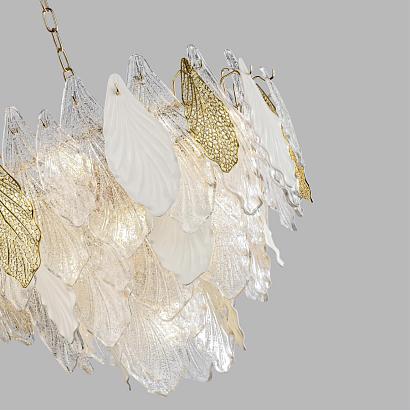 люстры 5052/15 hall odl24 507 подвесной светильник e14 15*40w lace, доставка по Казахстану 