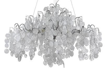 люстра crystal lux tenerife sp9 silver crystal lux 3181/309, доставка по Казахстану 