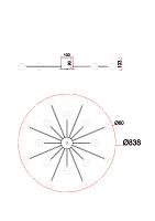 Дополнительная картинка Потолочная люстра Freya FR5242CL-16BS