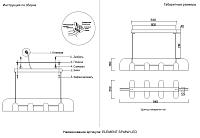 светильник подвесной crystal lux element sp48w led black crystal lux 4020/248, доставка по Казахстану 