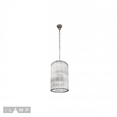 подвесная люстра ilamp manhattan md0266-6 silver, доставка по Казахстану 