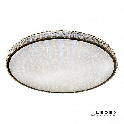 люстры потолочный светильник iledex crystal 16336c/800 хром, доставка по Казахстану 