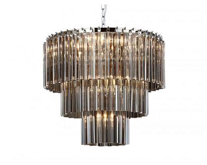 newport люстра, nickel fume glass d40*h36/200 cm e14 10*60w, доставка по Казахстану 