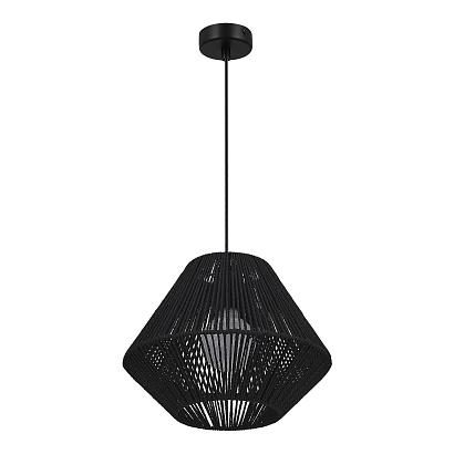 sle6025-403-01 светильник подвесной черный/черный e27 1*40w ettan, доставка по Казахстану 