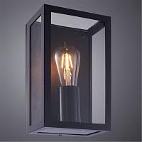 Дополнительная картинка Уличный настенный светильник Arte Lamp Belfast A4569AL-1BK