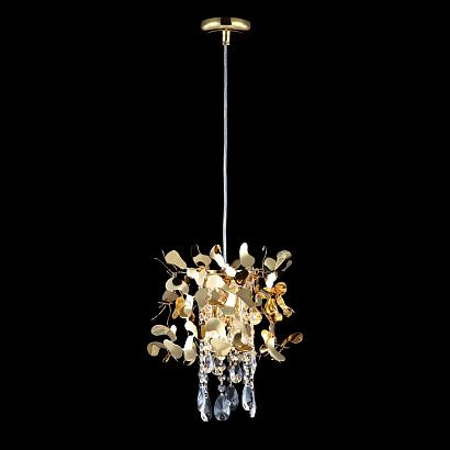 светильник подвесной crystal lux romeo sp2 gold d250 crystal lux 2831/202, доставка по Казахстану 