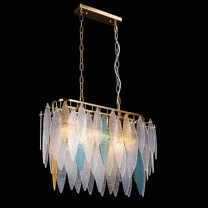 люстры 607014606  mw-light эмилия 6*60w e14 220 v светильник , доставка по Казахстану 