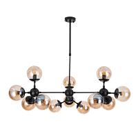 Дополнительная картинка Подвесная люстра Arte Lamp BOLLA A1664SP-12BK