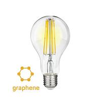 Лампа светодиодная филаментная Voltega E27 15W 2800К прозрачная VG10-A1E27warm15W-F 7104 купить в Алматы svet.kz