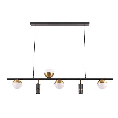 светильник подвесной crystal lux clt 047c6 l1000 bl-go crystal lux 1400/263, доставка по Казахстану 