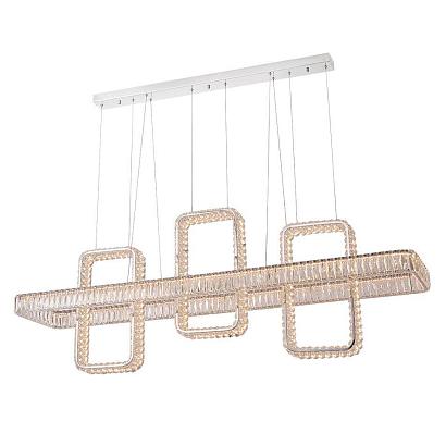 подвесной светодиодный светильник newport 8233+1/s chrome м0064705, доставка по Казахстану 