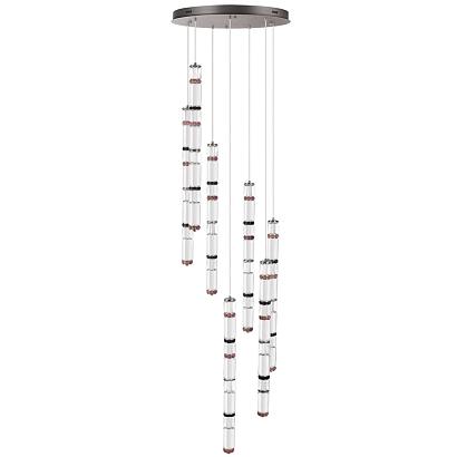 5456/210l odeon light  люстра каскадная collier, доставка по Казахстану 