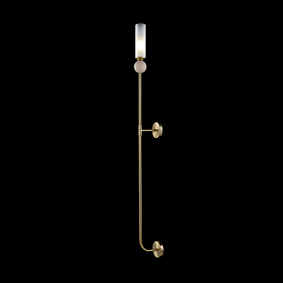 Бра Crystal Lux SIMPLY AP1.2 BRASS Crystal Lux 4080/401.2